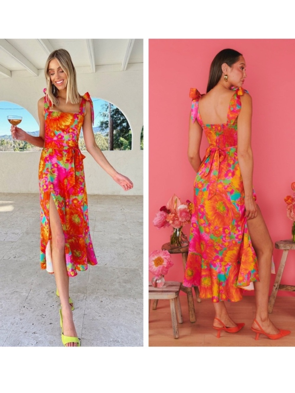 Show Me Your Mumu Garden Mini Dress Miss Malibu Floral Multicolor Women XL